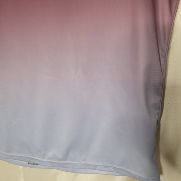 Men's 3XL Red to Gray Fade Graphic Tee - Excellent Condition - Picture 6 of 11